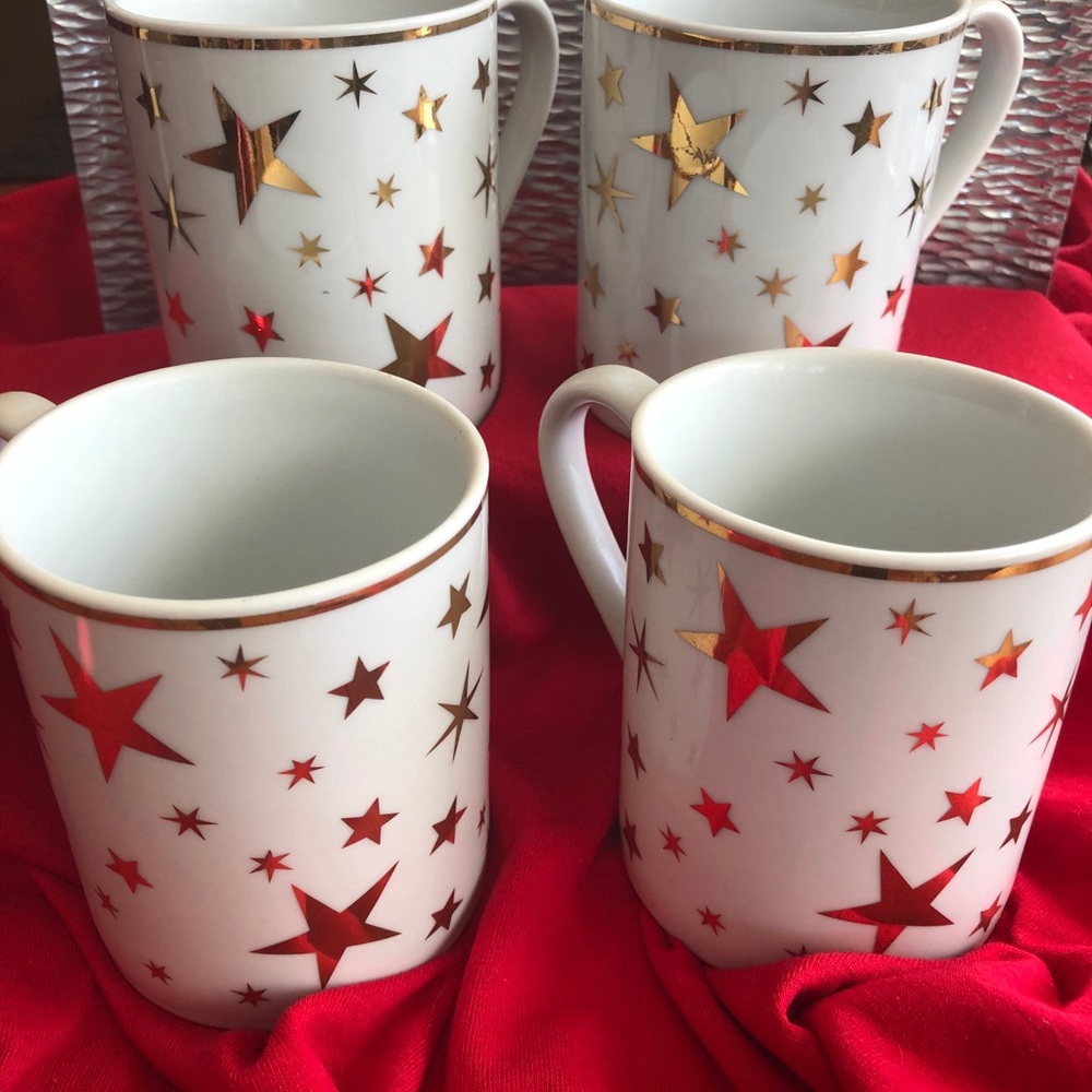 Holiday Star Mugs